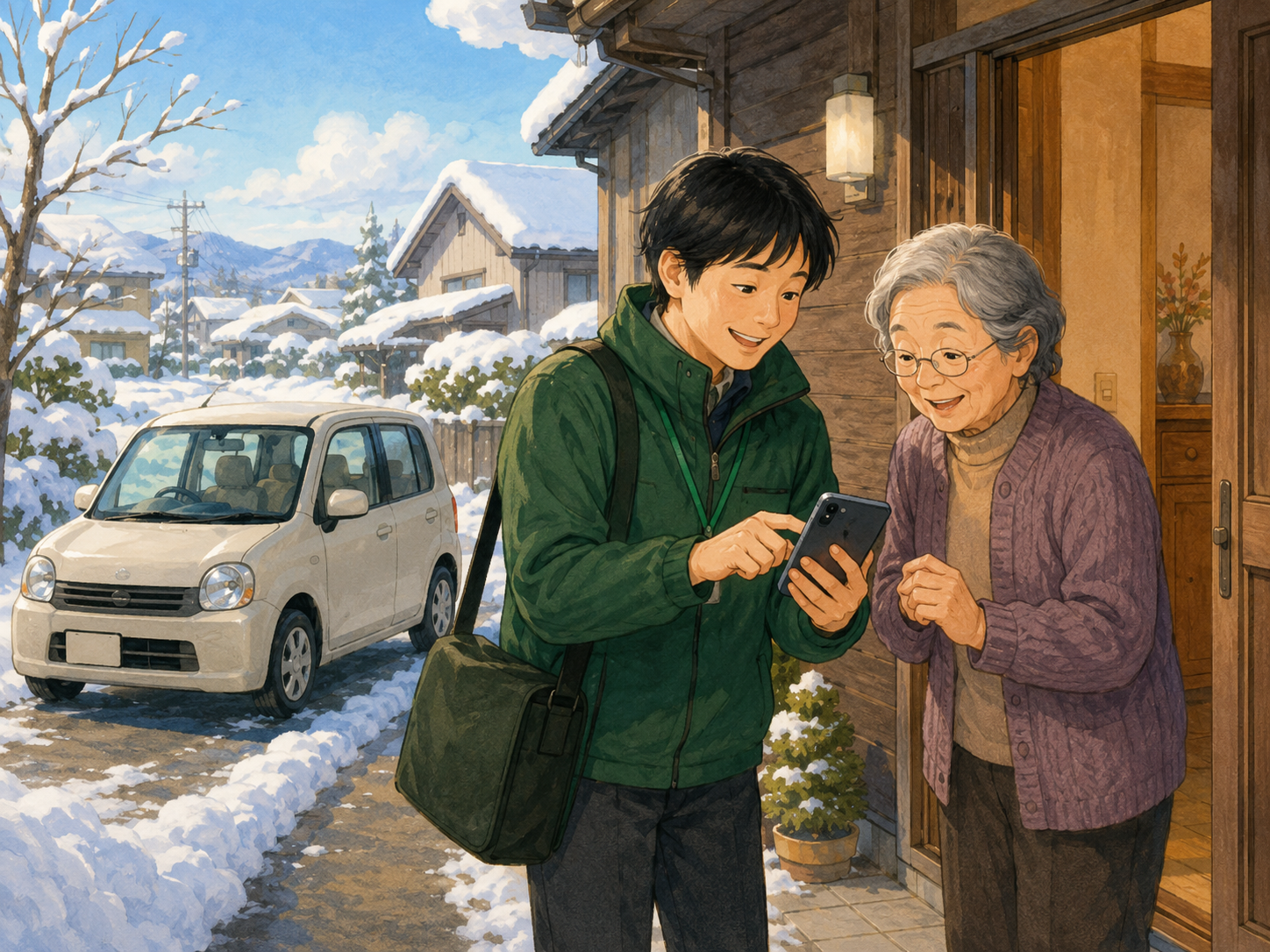 出張サポートのイメージ